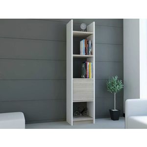 Corp biblioteca, Decorotika, Esbi 103, 33.1x150x29.5 cm, Alb / Cordoba imagine