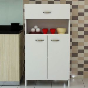 Dulap multifunctional, Decorotika, Anı, 60x101.8x31.8 cm, Alb imagine
