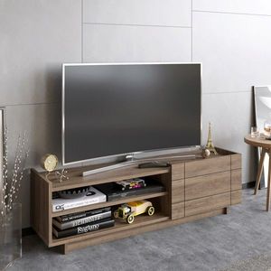 Comoda TV, Decorotika, Valantina, 140x41.4x37.1 cm, Maro imagine