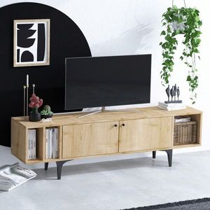 Comoda TV, Emerald, Ankaa, 150x47x40 cm, Maro imagine