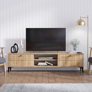 Comoda TV, Emerald, Hera, 180x55x31 cm, Stejar imagine