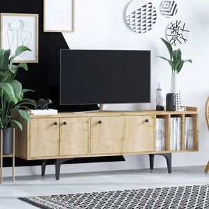 Comoda TV, Emerald, Antares, 150x57x35 cm, Maro imagine