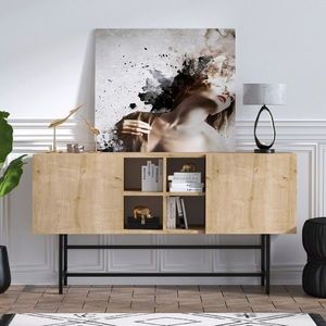 Consola, Emerald, Flory, 150x80x40 cm, Maro imagine