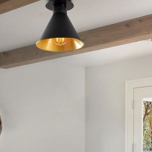 Lustra, Alby, 525NOR1307, Metal, Negru imagine