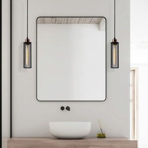 Lustra, Alby, 525NOR1463, Metal, Negru/Bronz imagine