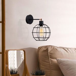 Aplica de perete, Alby, 527ABY3178, Metal, Negru imagine