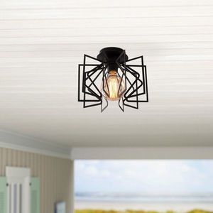 Lustra, Alby, 525NOR1441, Metal, Negru imagine