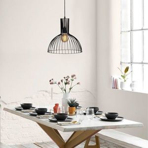 Lustra, Alby, 527ABY1754, Metal, Negru imagine