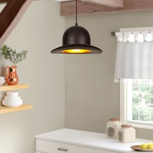 Lustra, Alby, 527ABY1818, Metal, Negru imagine