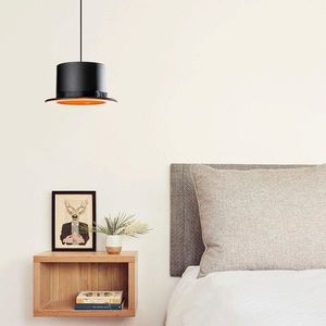 Lustra, Alby, 527ABY1690, Fier, Negru/Portocaliu imagine