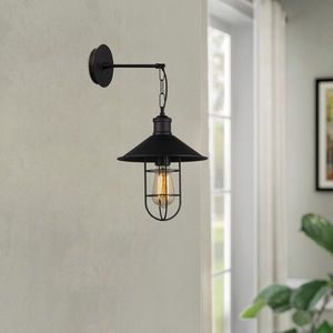Aplica de perete, Alby, 527ABY3144, Metal, Negru imagine