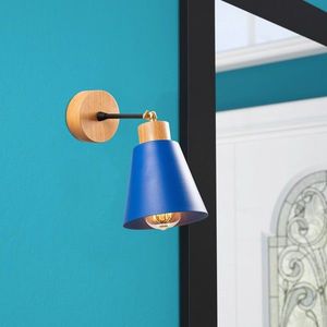 Aplica de perete, Alby, 525NOR3129, Metal, Albastru imagine