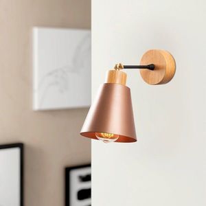 Aplica de perete, Alby, 525NOR3130, Metal, Cupru imagine