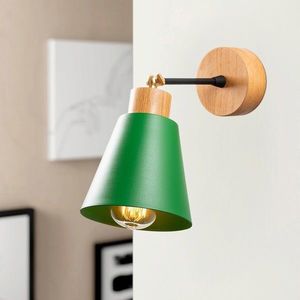 Aplica de perete, Alby, 525NOR3132, Metal, Verde imagine