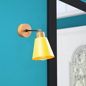 Aplica de perete, Alby, 525NOR3137, Metal, Galben imagine