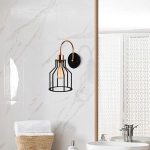 Aplica de perete, Alby, 527ABY3168, Metal, Negru/Cupru imagine