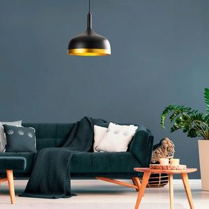 Lustra, Alby, 527ABY1828, Metal, Negru imagine