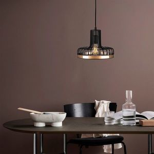 Lustra, Alby, 527ABY1771, Metal, Negru/Cupru imagine