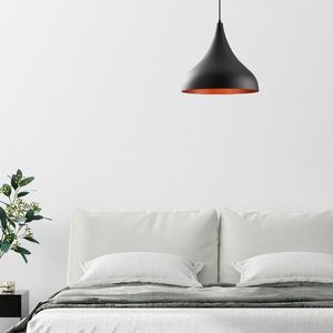 Lustra, Alby, 525NOR1641, Metal, Negru imagine