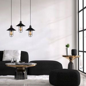 Lustra, Alby, 527ABY1658, Metal, Negru imagine