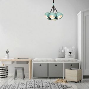 Lustra, Alby, 527ABY1733, Metal, Turcoaz/Alb imagine