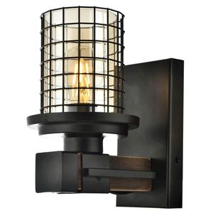 Aplica de perete, Aurora, 301AUR1517, Metal, Negru imagine