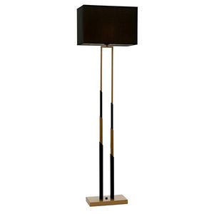 Lampadar, Aurora, 301AUR1717, Metal, Negru / Vintage imagine