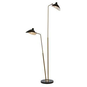 Lampadar, Aurora, 301AUR1718, Metal, Negru / Vintage imagine