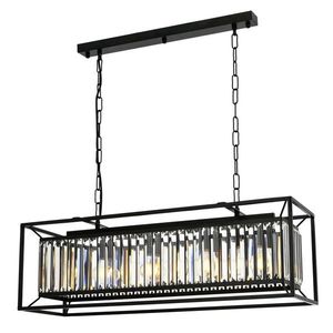 Lustra, Aurora, 301AUR1149, Metal, Negru imagine