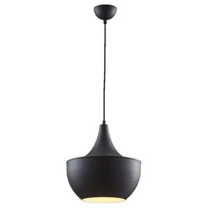 Lustra, Avonni, 683AVN1389, Metal, Negru imagine