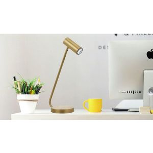 Lampa de masa, Avonni, 683AVN2101, Metal, Maro antichizat imagine