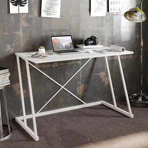 Birou, Hadley, Anemon, 120x75x75 cm, Alb imagine