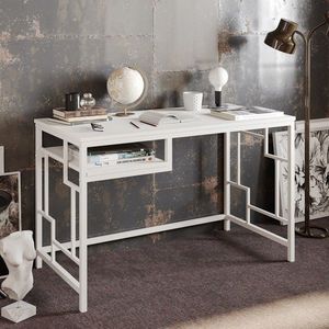 Birou, Hadley, Victory, 120x75x60 cm, Alb imagine