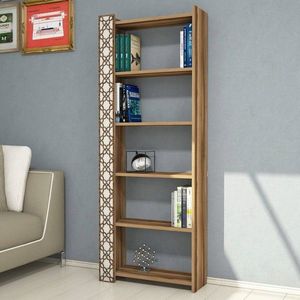 Corp biblioteca, Hommy Craft, City, 64.6x170x24.2 cm, Maro/Crem imagine
