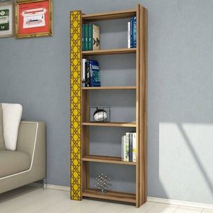 Corp biblioteca, Hommy Craft, City, 64.6x170x24.2 cm, Nuc / Galben imagine