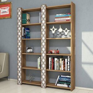 Corp biblioteca, Hommy Craft, City 2, 124.6x170x24.2 cm, Nuc/Alb imagine