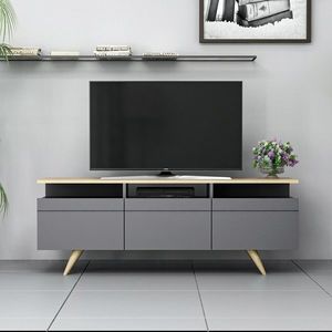 Comoda TV, Inarch, Berlin 150, Antracit / Stejar imagine