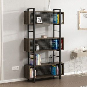 Corp biblioteca, Inarch, Still, 90x25x160 cm, Maro imagine