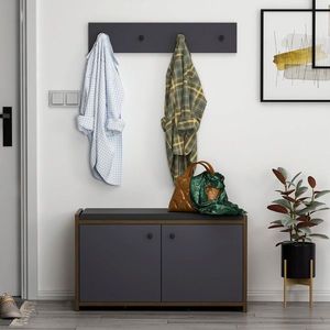Pantofar, Inarch, Zen, 80x45x35 cm, Antracit imagine