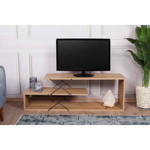 Comoda TV, Kalune Design, Zigzag, 120x40x30 cm, Stejar imagine