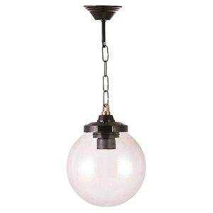 Lustra de exterior, Avonni, 685AVN1144, Plastic ABS, Negru imagine