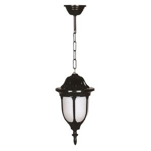 Lustra de exterior, Avonni, 685AVN1181, Plastic ABS, Alb/Negru imagine