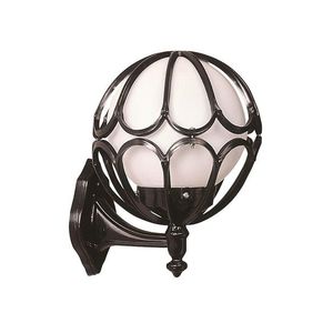 Lampa de exterior, Avonni, 685AVN1126, Plastic ABS, Alb/Negru imagine