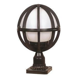 Lampa de exterior, Avonni, 685AVN1121, Plastic ABS, Alb/Negru imagine