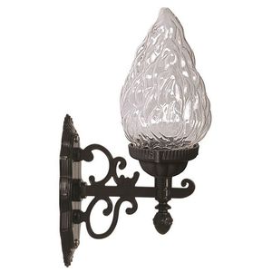Lampa de exterior, Avonni, 685AVN1276, Plastic ABS, Negru imagine