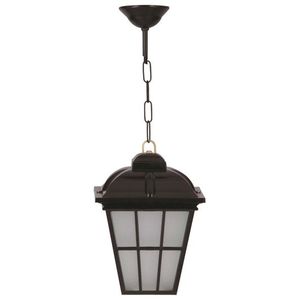Lustra de exterior, Avonni, 685AVN1217, Plastic ABS, Negru imagine
