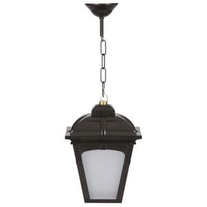 Lustra de exterior, Avonni, 685AVN1232, Plastic ABS, Negru imagine