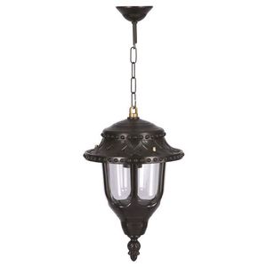 Lustra de exterior, Avonni, 685AVN1194, Plastic ABS, Negru imagine