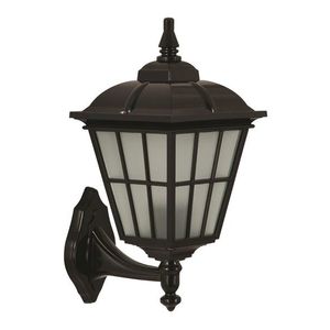 Lampa de exterior, Avonni, 685AVN1215, Plastic ABS, Negru imagine