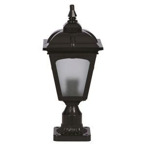 Lampa de exterior, Avonni, 685AVN1233, Plastic ABS, Alb/Negru imagine